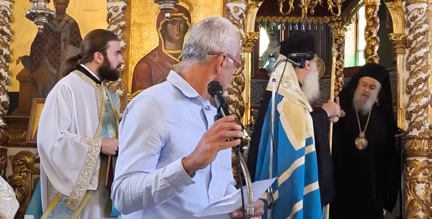 Ο Μητροπολίτης Δωδώνης «μάλωσε» διευθυντή μέσα στην εκκλησία (VIDEO)