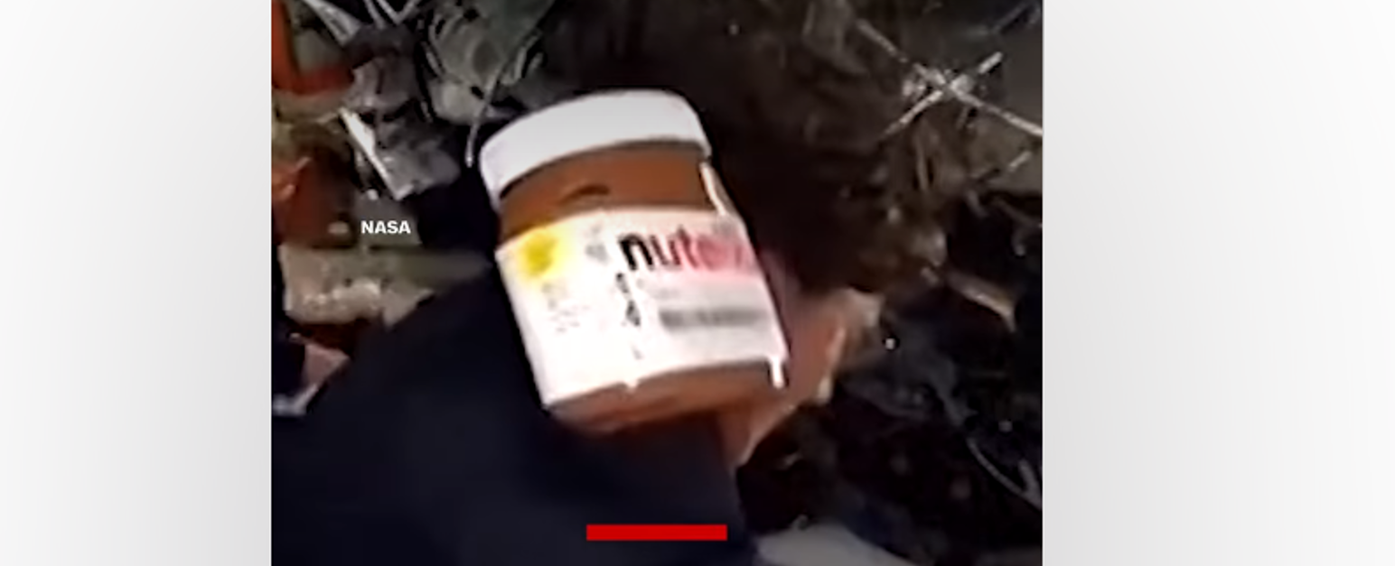 Και η Nutella ταξίδεψε στη Σελήνη (VIDEO)