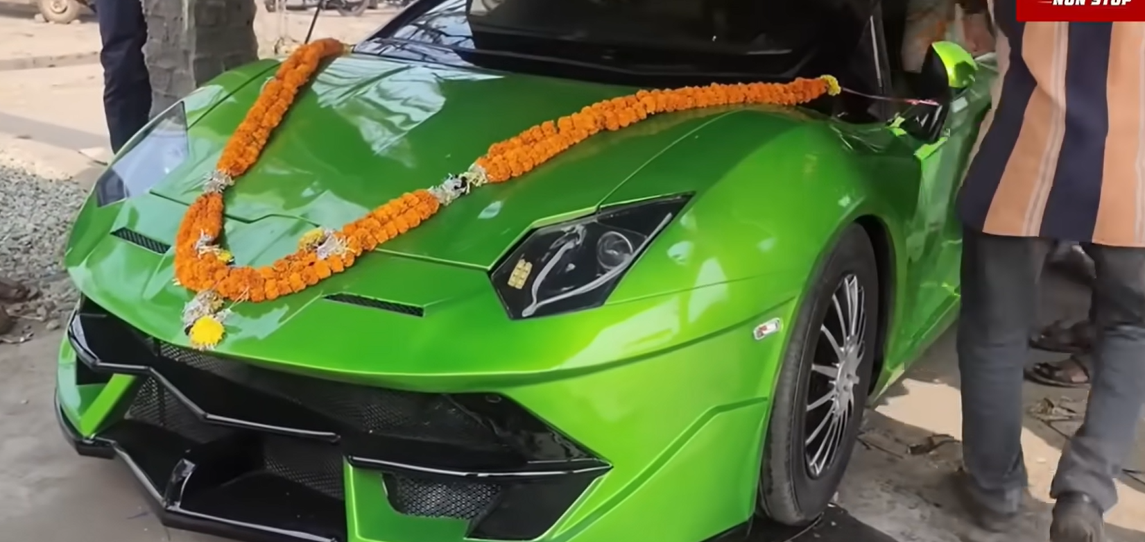 Ινδός έφτιαξε δική του Lamborghini με παλιοσίδερα και μηχανή από Maruti 800 (VIDEO)