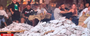 Απίστευτο σκηνικό σε πανηγύρι στη Ζάκυνθο βγαλμένο από το «Ηλία, ρίχ’το» (VIDEO)